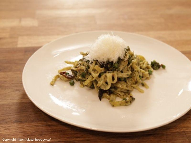Pea and Basil Pesto Pasta